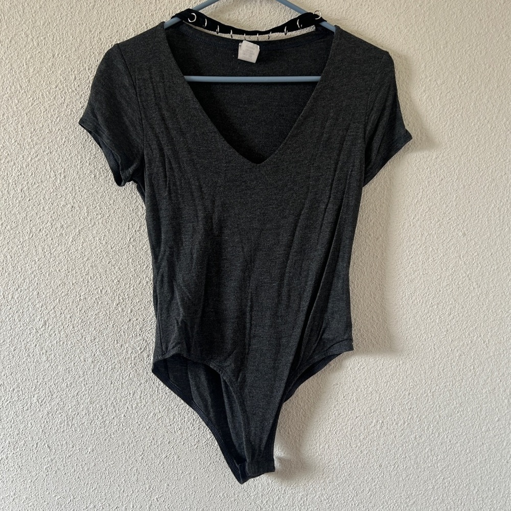 W.L.H Studio Street Rocker Dark Academia Grunge Rock Bodysuit Women’s Medium